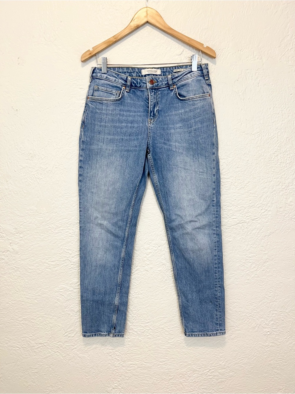 Scotch & Soda Jeans Straight Leg Slim Light Wash 29